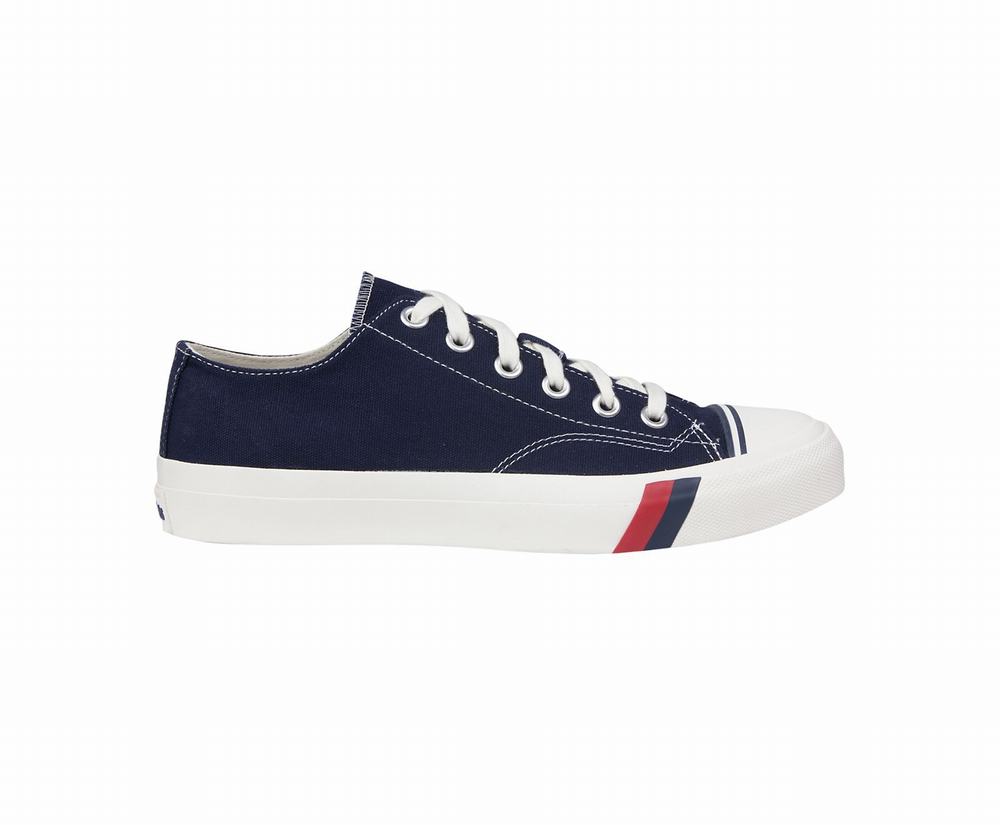 Men's Keds Royal Lo Trainers Navy 2046187NK - South Africa